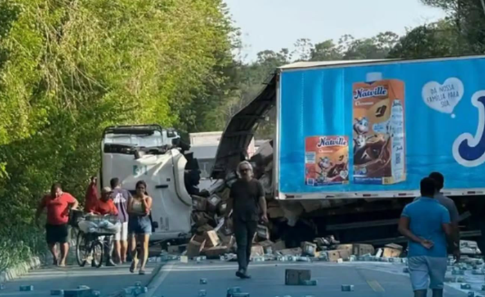 Empresário morre após colisão entre carro e caminhão em Branquinha