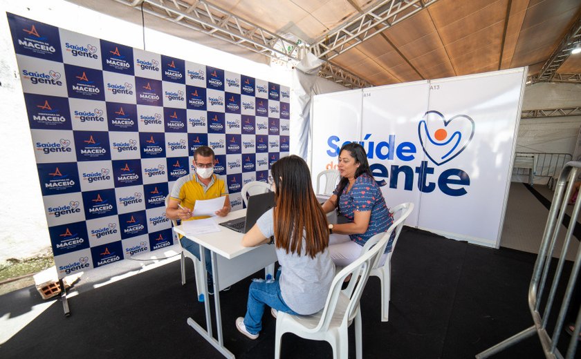 Saúde da Gente permanece no Benedito Bentes até o dia 10 de maio