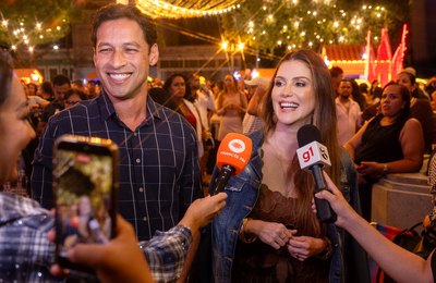 Primeira-dama de Maceió, Milane Hora, celebra estreia do São João Raiz com Jaraguá lotado e pulsando cultura