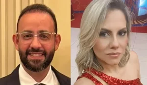 Delegado Diogo Gonçalves Bem e sua esposa, Lariça Saraiva Amando Alencar - Foto: Reprodução/Instagram