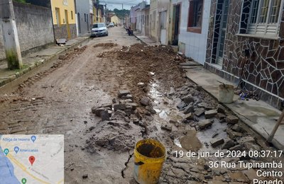 Prefeitura de Penedo multa empresa contratada pelo CBHSF por problemas causados nas ruas
