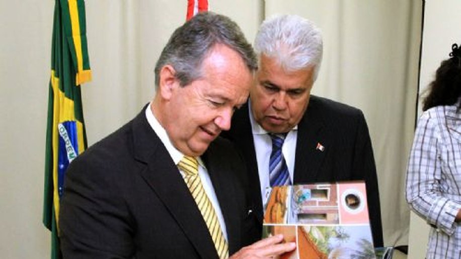 Embaixador Belga é recebido pelo vice-governador José Thomaz Nonô