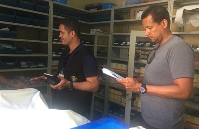 Vice-presidente do CRF/AL participa de fiscalização em Arapiraca  