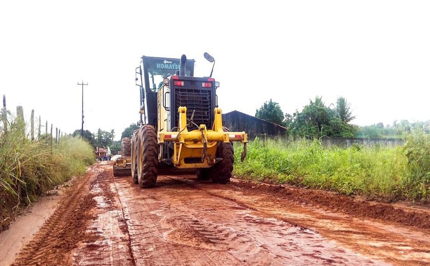 Caminho da Roça: prefeitura avança na recuperação de estradas rurais