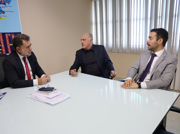 PGJ recebe presidente da Fenapaf e avalia participação de representante do MPAL em grupo nacional de combate à violência no futebol