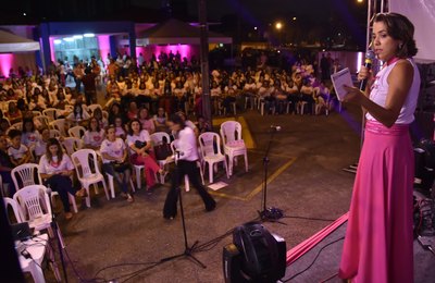 Maceió Rosa: chá com servidoras mobiliza profissionais da saúde