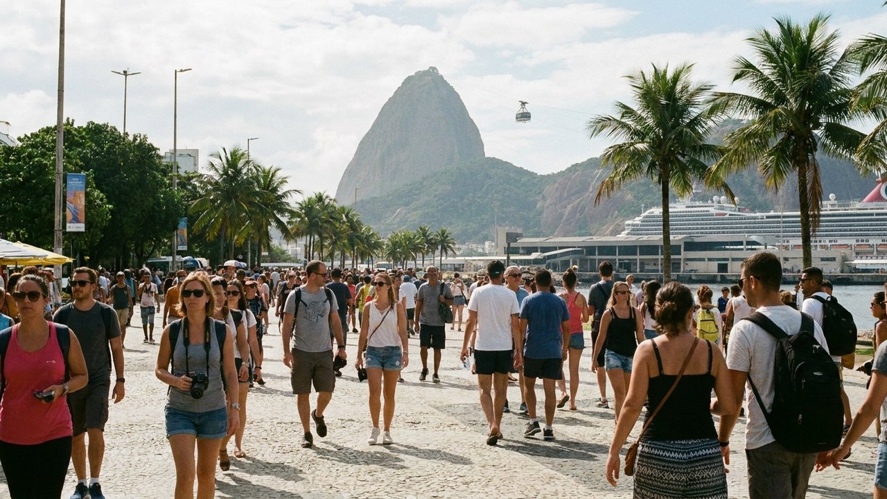 Turismo internacional cresce 15,6% no Rio no primeiro semestre