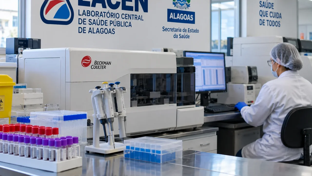 Alagoas firma contrato de R$ 916,9 mil para equipamentos do Lacen