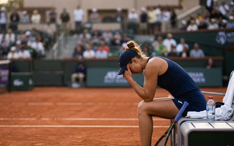 Em baixa, Bia Haddad é eliminada na estreia do WTA 1000 de Indian Wells