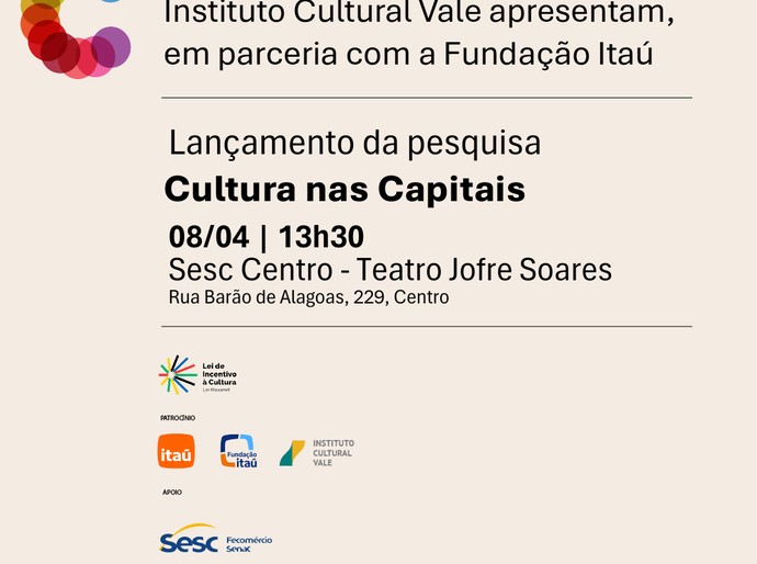 Sesc Alagoas participa de seminário sobre hábitos culturais dos maceioenses
