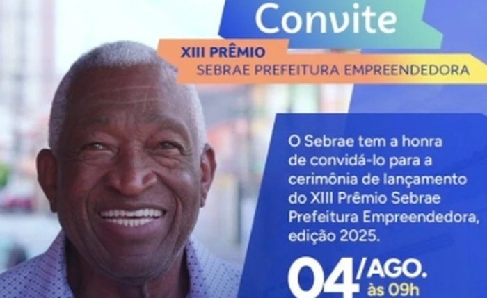 AMA será palco para lançamento do XIII Prêmio Sebrae Prefeitura Empreendedora AMA será palco para lançamento do XIII Prêmio Sebrae Prefeitura Empreendedora