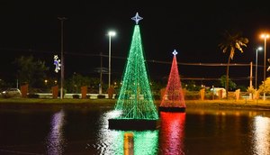 Natal Iluminado: luzes do Parque da Sementeira serão acesas nesta segunda-feira / Foto: Foto: Energisa/Divulgação