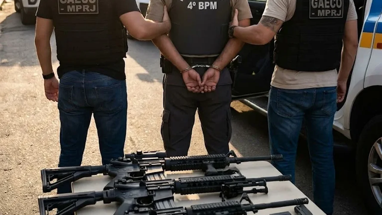PMs são presos por fornecer armas e munição à milícia de Curicica e ao TCP