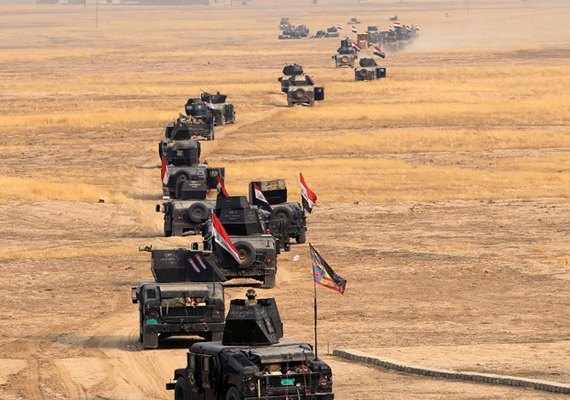 Forças iraquianas entram pela primeira vez em Mossul