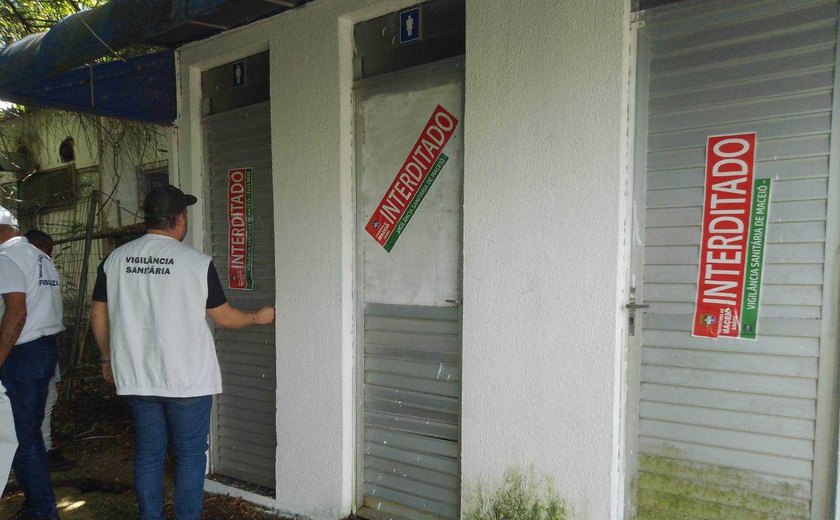 Ação da Vigilância Municipal interdita banheiros em postos de combustíveis da capital