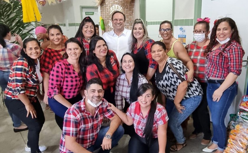 Unidades de saúde de Arapiraca fortalecem vínculos com a comunidade nos festejos juninos