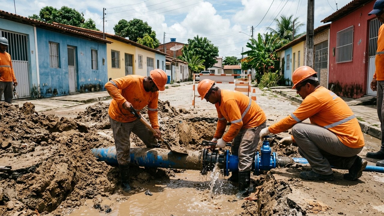 Manutenção da Casal pode impactar fornecimento de água em bairros de Maceió