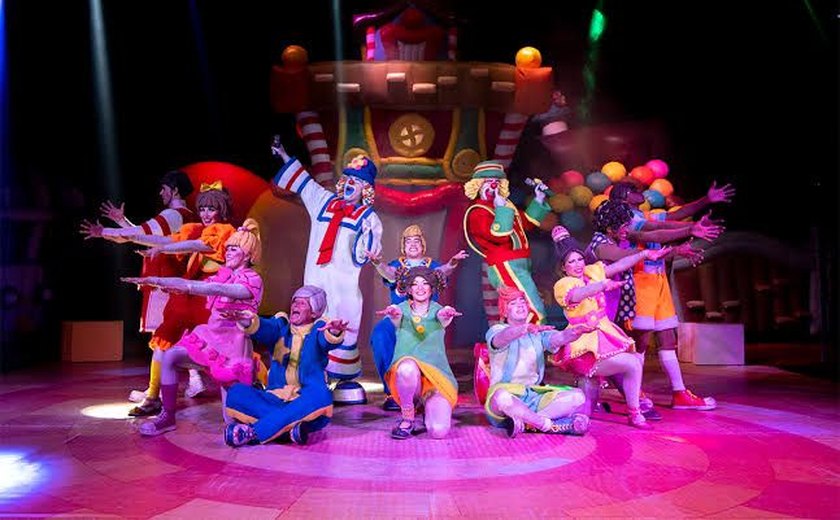 Patati Patatá Circo Show em cartaz em curtíssima temporada em Maceió