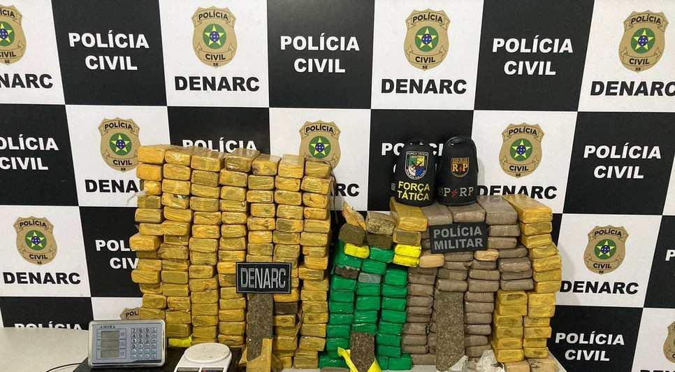 2023.12.19 - DENARC - DEL RAFAEL KAUFER - BALANÇO APREENSÃO DE DROGAS 2023 8 / Foto: Ascom / SSP/SE