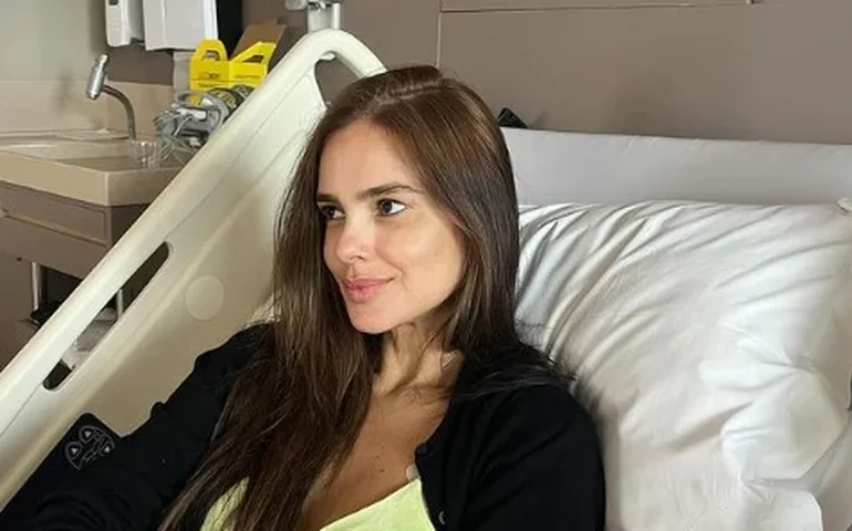 Vera Viel se emociona ao falar sobre descoberta de tumor