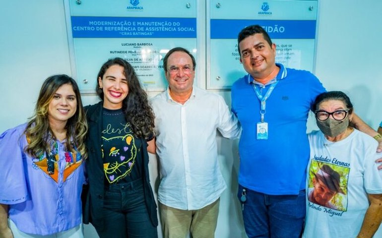 Prefeito Luciano Barbosa entrega o sétimo equipamento de assistência social à população