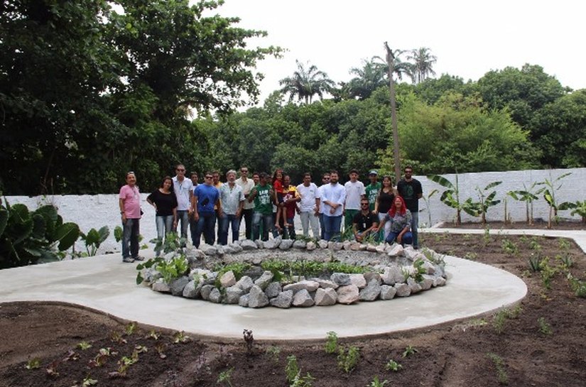 IMA inaugura horta para atividades de educação ambiental