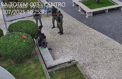 Videomonitoramento da SSP ajuda na detenção de homem armado em Arapiraca