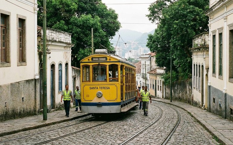 Após quase 20 anos, ramal Silvestre dos Bondes de Santa Teresa volta a operar em testes