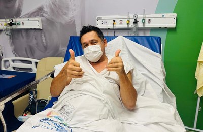 Paciente com crise cardíaca se recupera após atendimento no Hospital Regional de Palmeira dos Índios