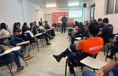 Samu Alagoas realiza curso de Suporte Avançado de Vida para médicos e enfermeiros