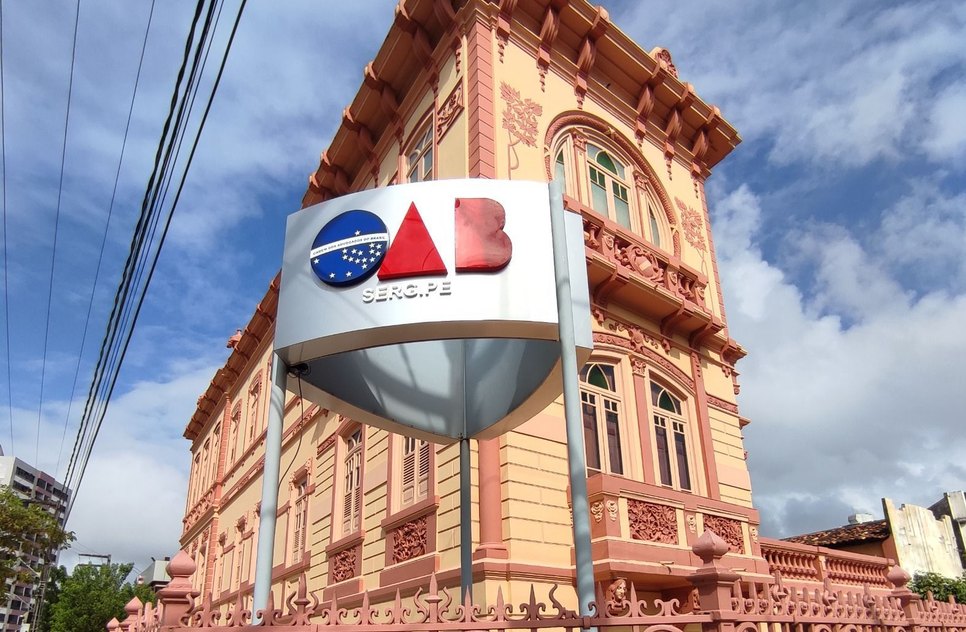 Sede da OAB Sergipe / Foto: Divulgação