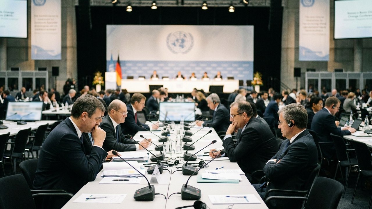 Conferência de Bonn termina com avanços limitados e impasses para a COP31