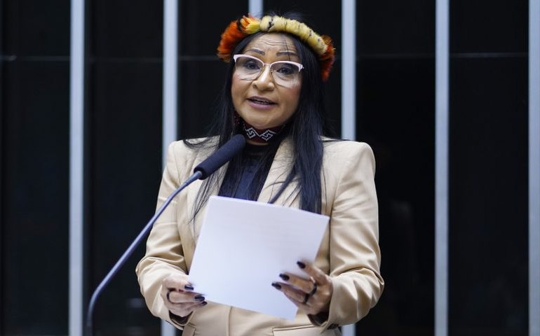 Deputada pede desenvolvimento econômico de terras indígenas em sessão solene