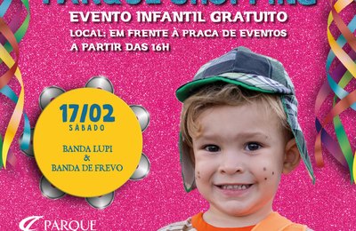  “Ressaca de Carnaval” com a Banda Lupi é atração do Parque Shopping neste sábado