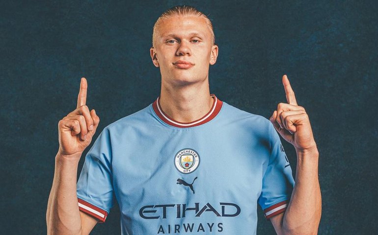 Haaland sonha com título da Liga dos Campeões pelo City: ‘Farei tudo que puder’