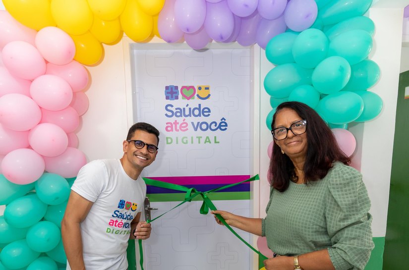 Governo do Estado inaugura sala do Programa Saúde Até Você Digital em Branquinha