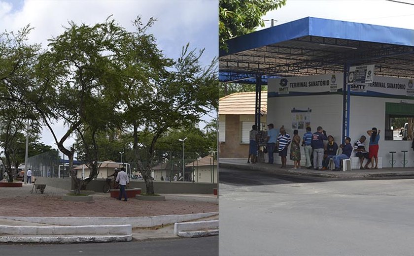 Maceió: Prefeito Rui Palmeira entrega praça e terminal de ônibus nesta quinta-feira