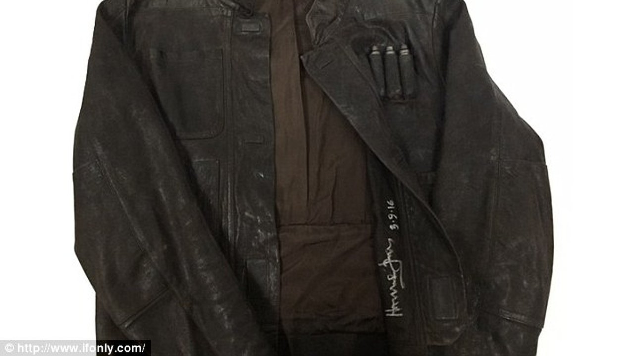 Jaqueta de Han Solo vai a leilão e pode chegar a R$ 5 milhões