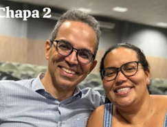 Polly Abu Hana e Henrique Costa (Chapa 2) Reprodução 