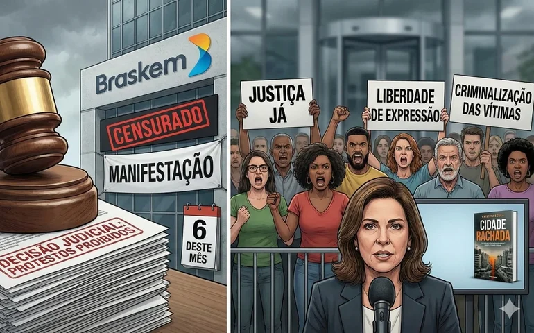 Decisão judicial contra protestos da Braskem causa indignação e revolta entre lideranças políticas e sociais