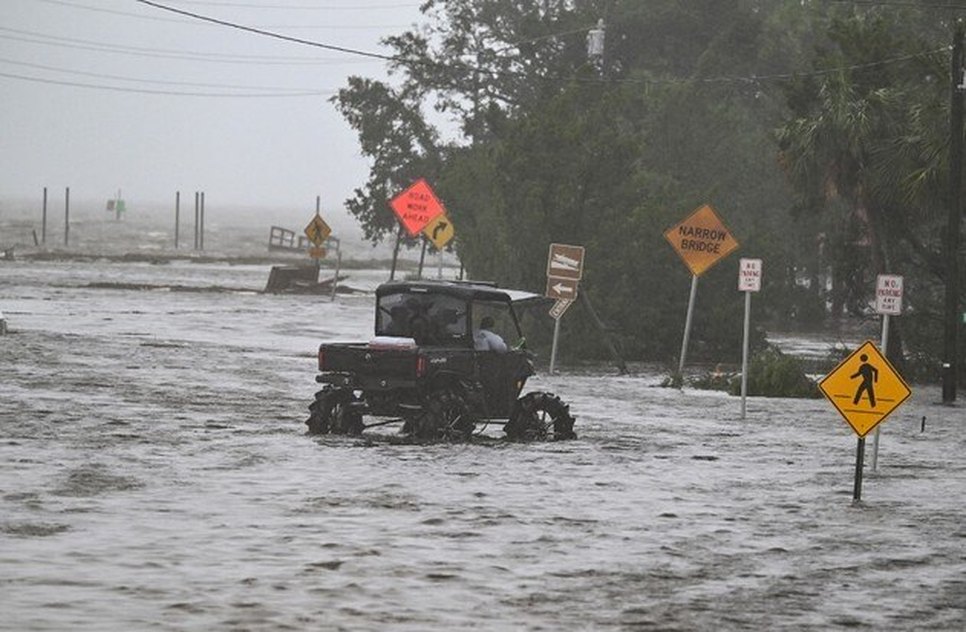 furacao-idalia-florida-eua-afp-31082023080747635 / Foto: Foto: Chandan Khanna
