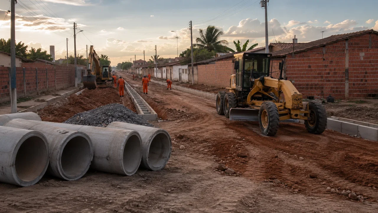 Aditivo de R$ 4,72 milhões eleva contrato de pavimentação em Maceió para R$ 27 milhões