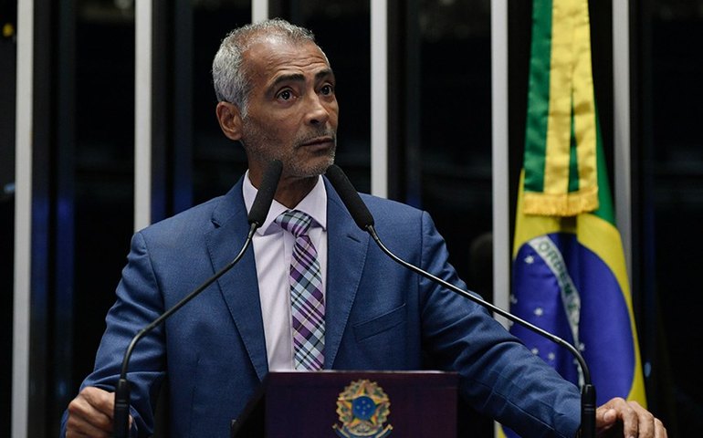 Romário anuncia licença do Senado; suplente Bruno Bonetti assume vaga