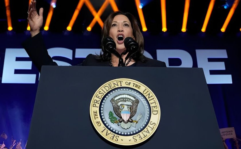 Kamala Harris arrecada quase US$ 50 milhões após apoio dado por Biden