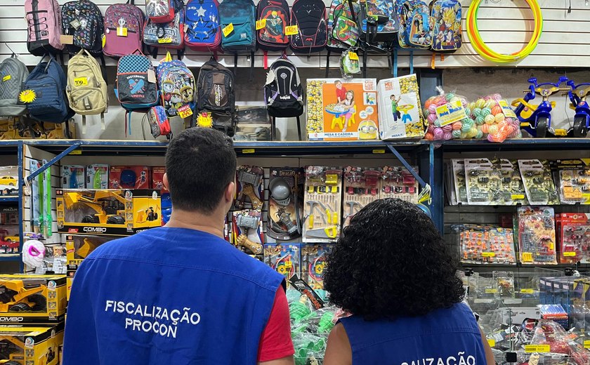 Procon Alagoas divulga pesquisa de preços para o Dia das Crianças