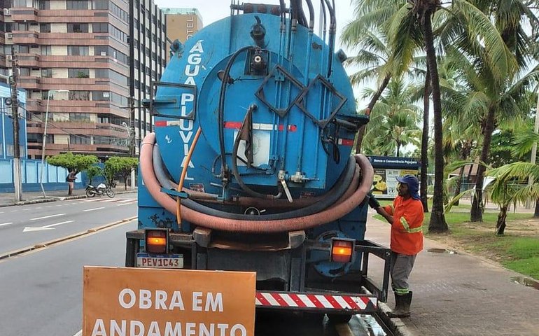 Infraestrutura intensifica serviços no sistema de drenagem após fortes chuvas