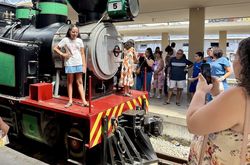 Cultura, aprendizado e alegria marcaram o primeiro passeio do Trem das Crianças