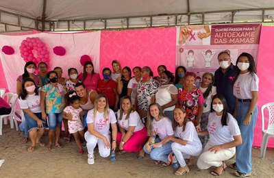 Prefeitura de Novo Lino realiza Dia D do Outubro Rosa com diversas ações para as mulheres 