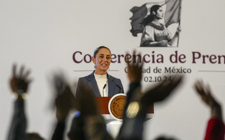 Claudia Sheinbaum se une a Trump em apelo por paz na Ucrânia
