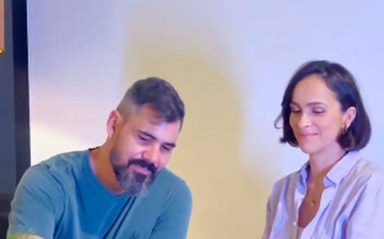 Juliano e Letícia Cazarré firmam parceria com padre para fundação de hospital de doenças raras